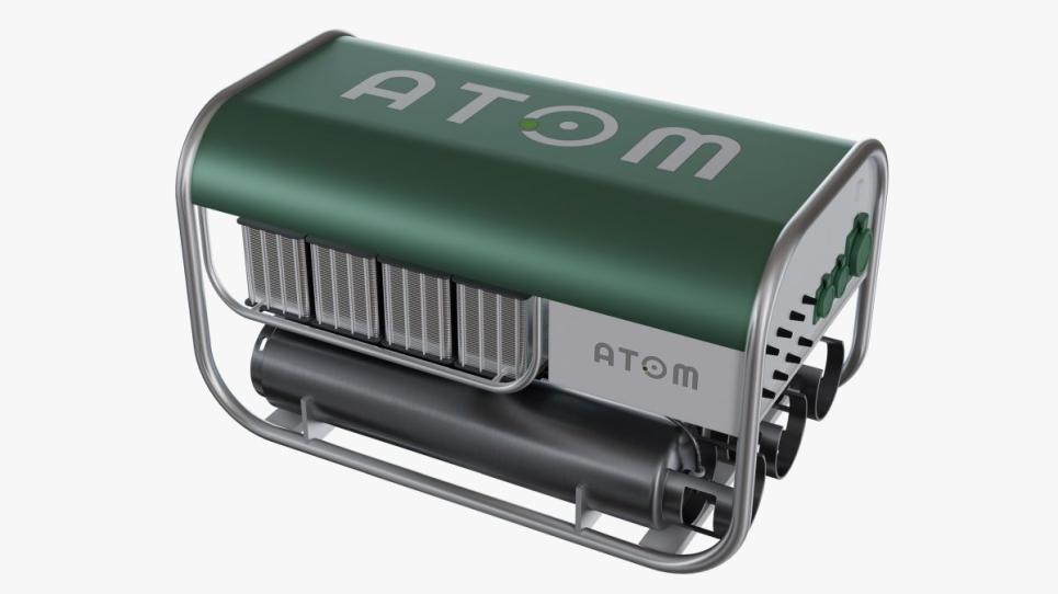 Generador elèctric de combustible "ATOM, Green Hydrogen Generator"
